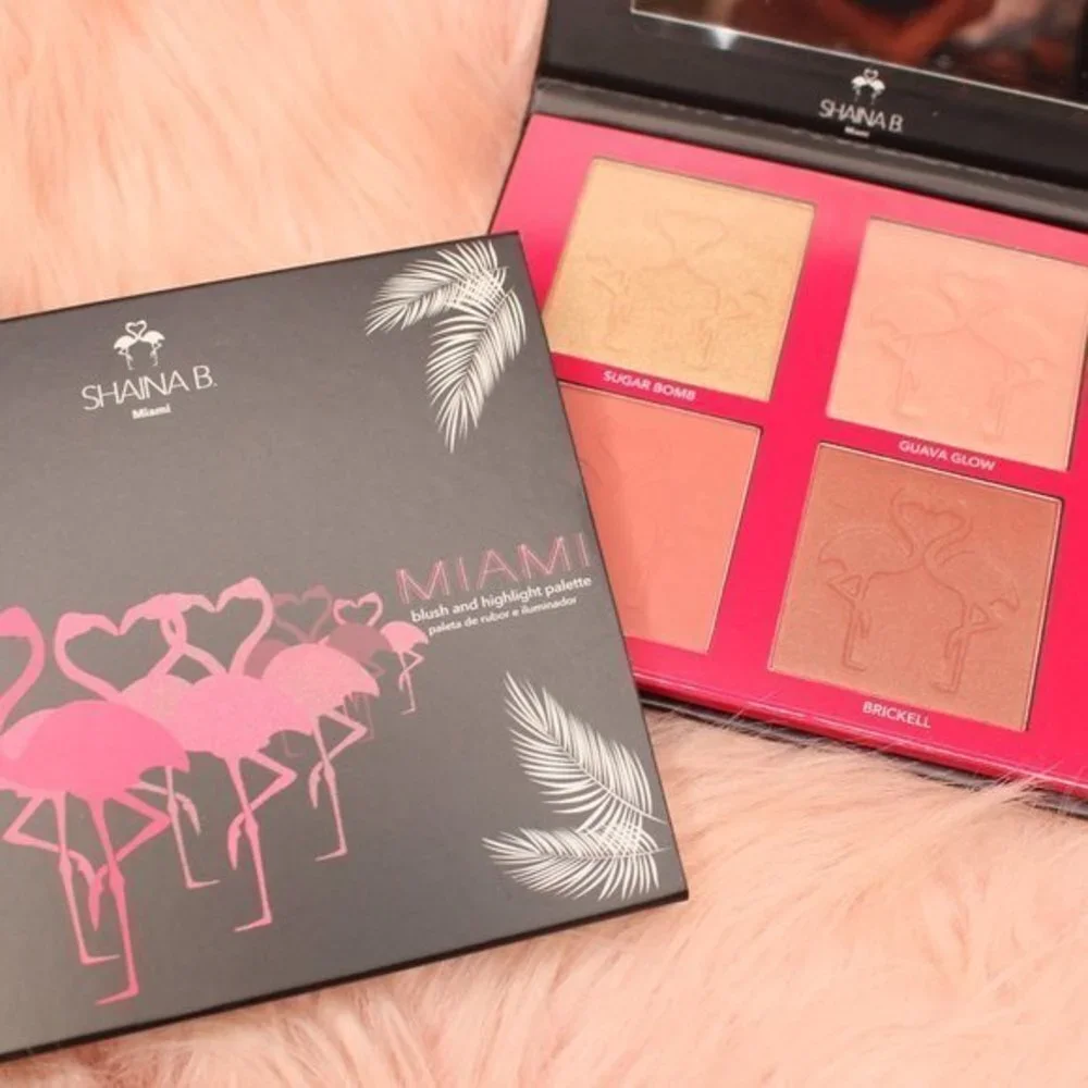Shaina B. Miami Mini Blush Highlight Palet…